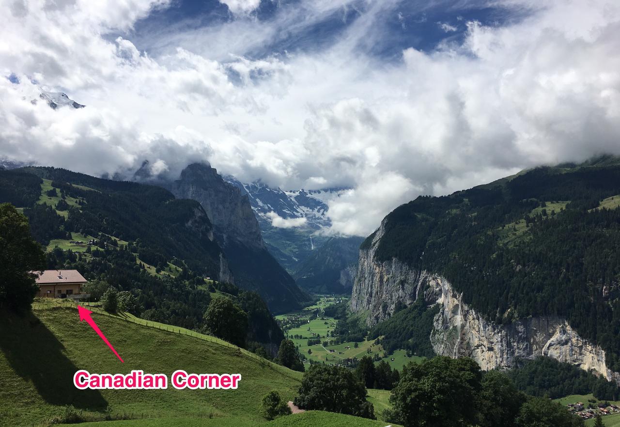 Chalet Canadian Corner Wengen Eksteriør bilde